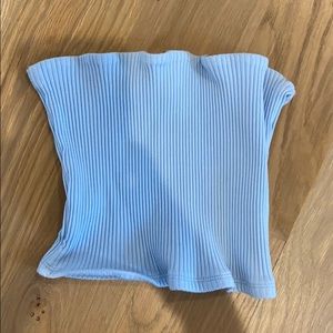 Baby Blue Tube Top